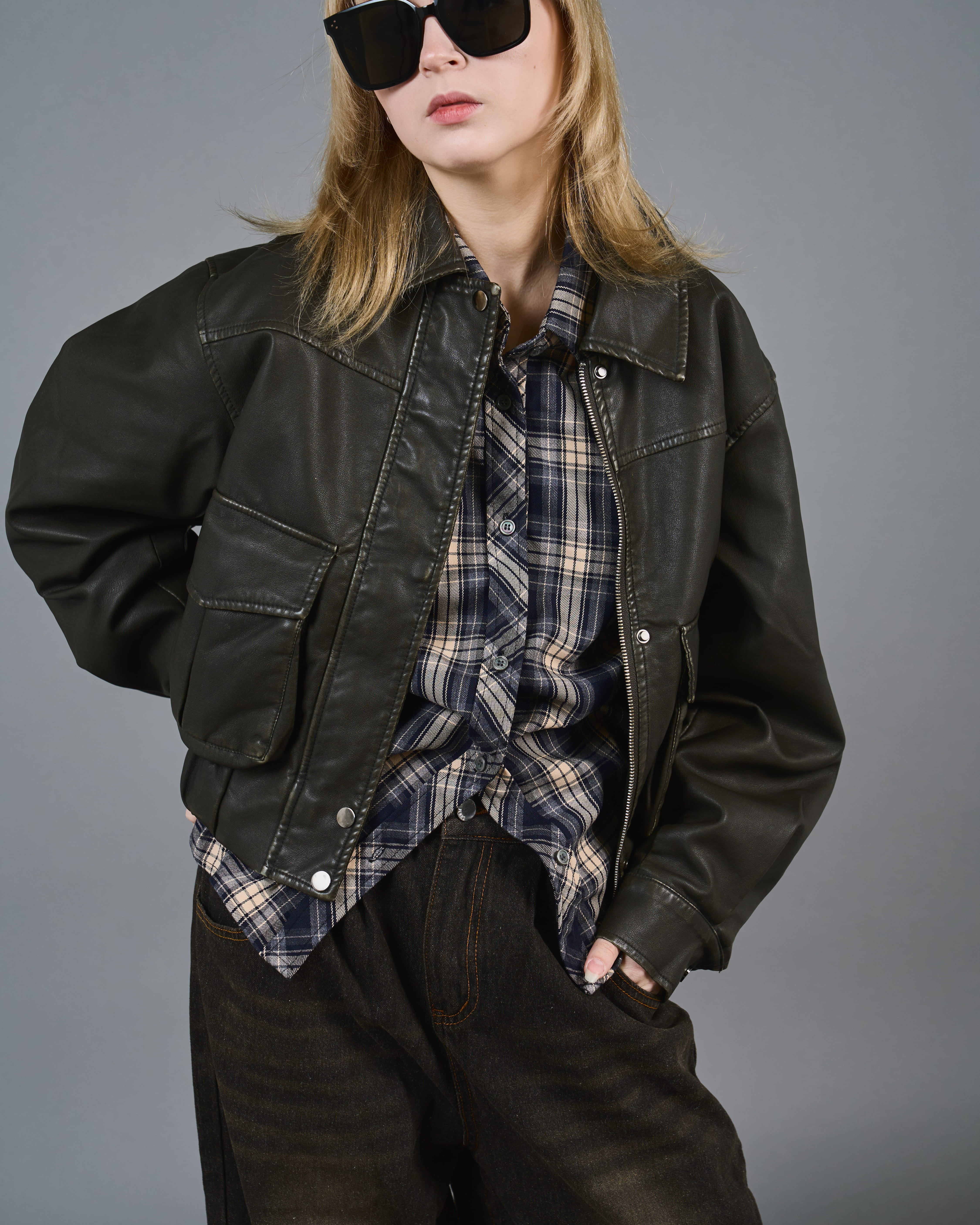 Big Pocket Short Blouson SL0007