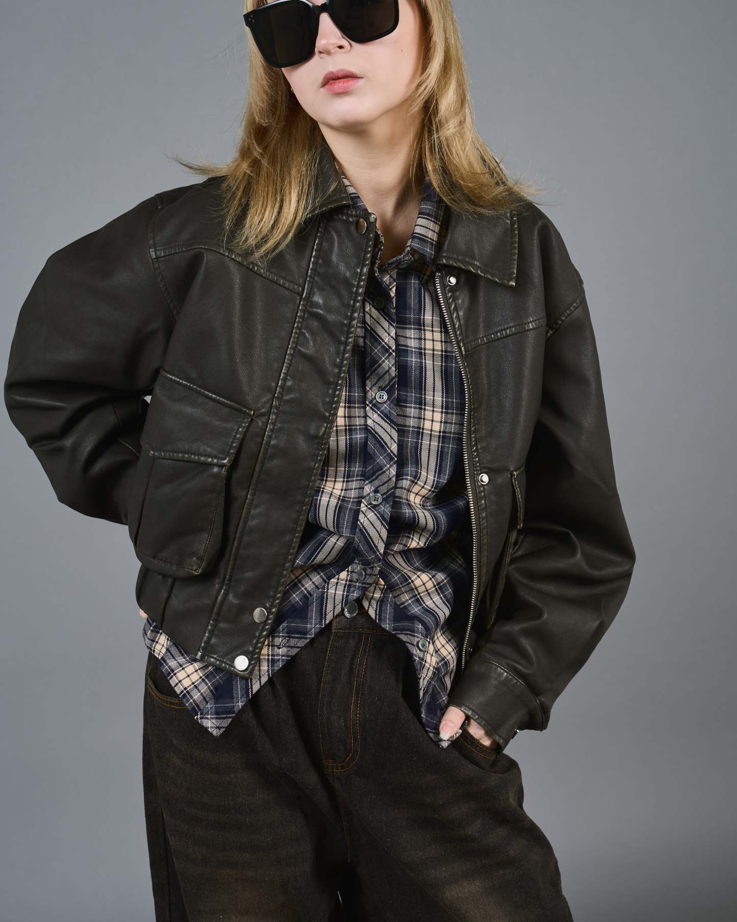 Big Pocket Short Blouson SL0007