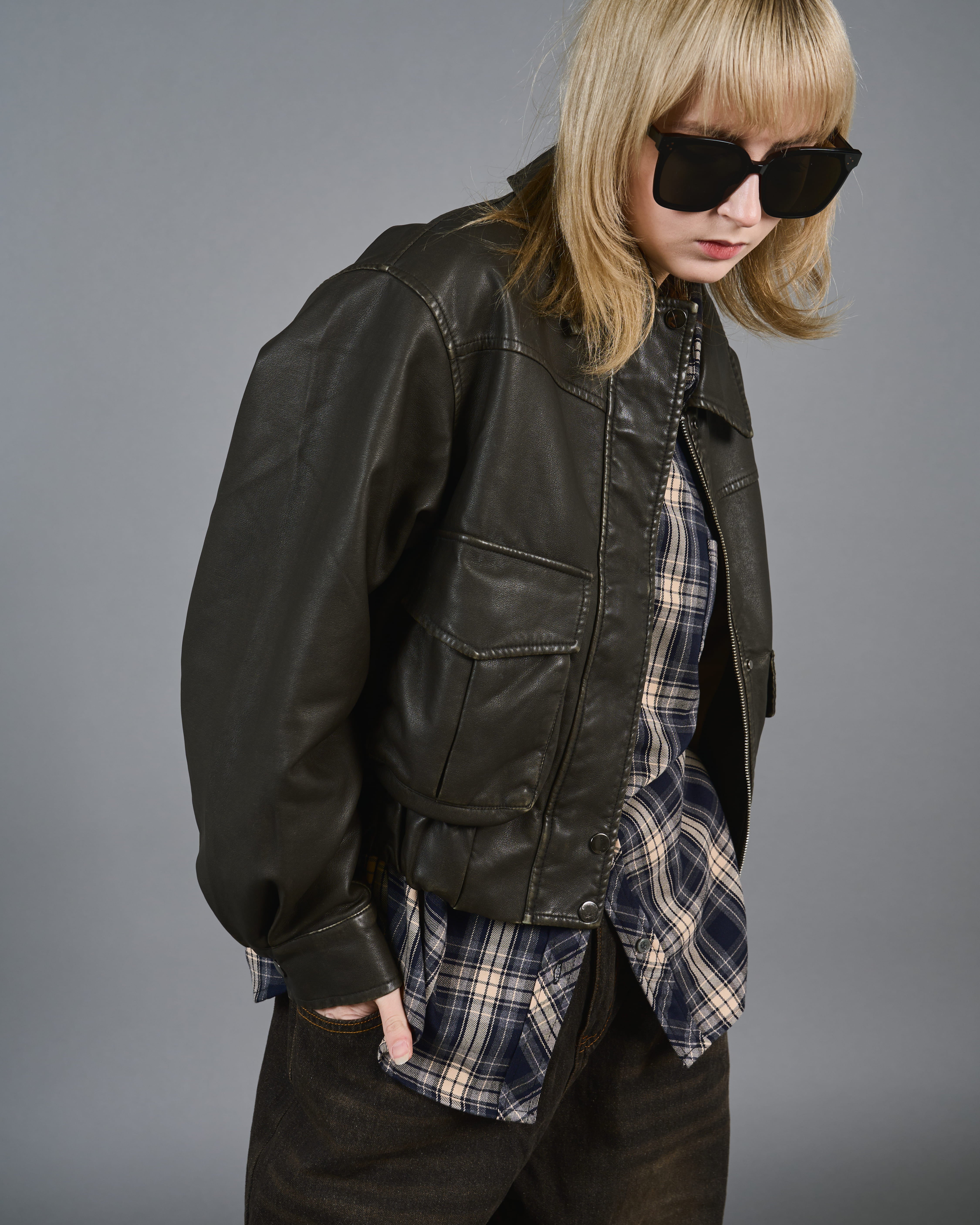 Big Pocket Short Blouson SL0007