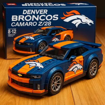 🔥Limited Edition🏈Football Team Camaro Z/28 Building Block