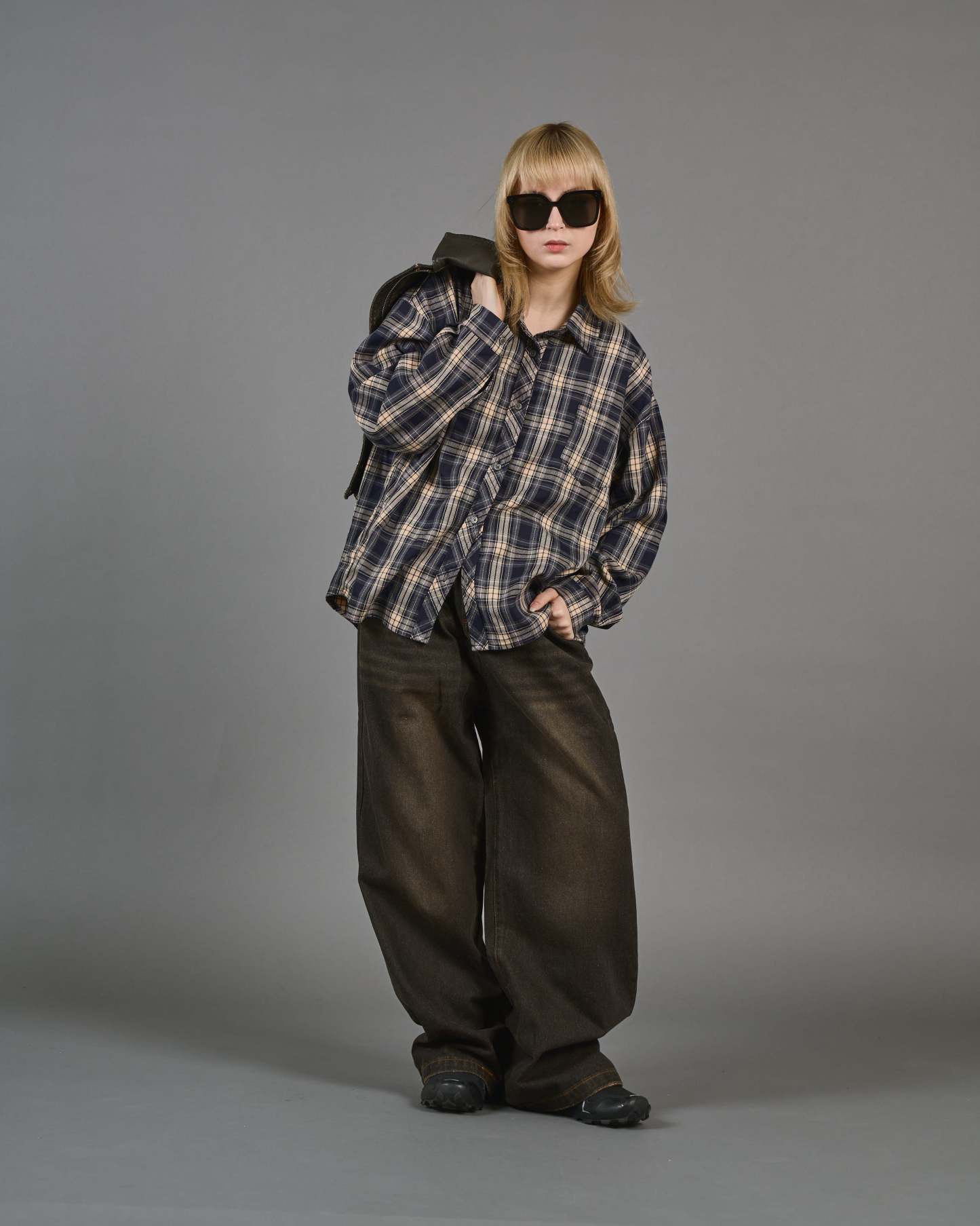 Retro Check Shirt SL0005