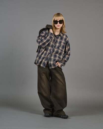 Retro Check Shirt SL0005