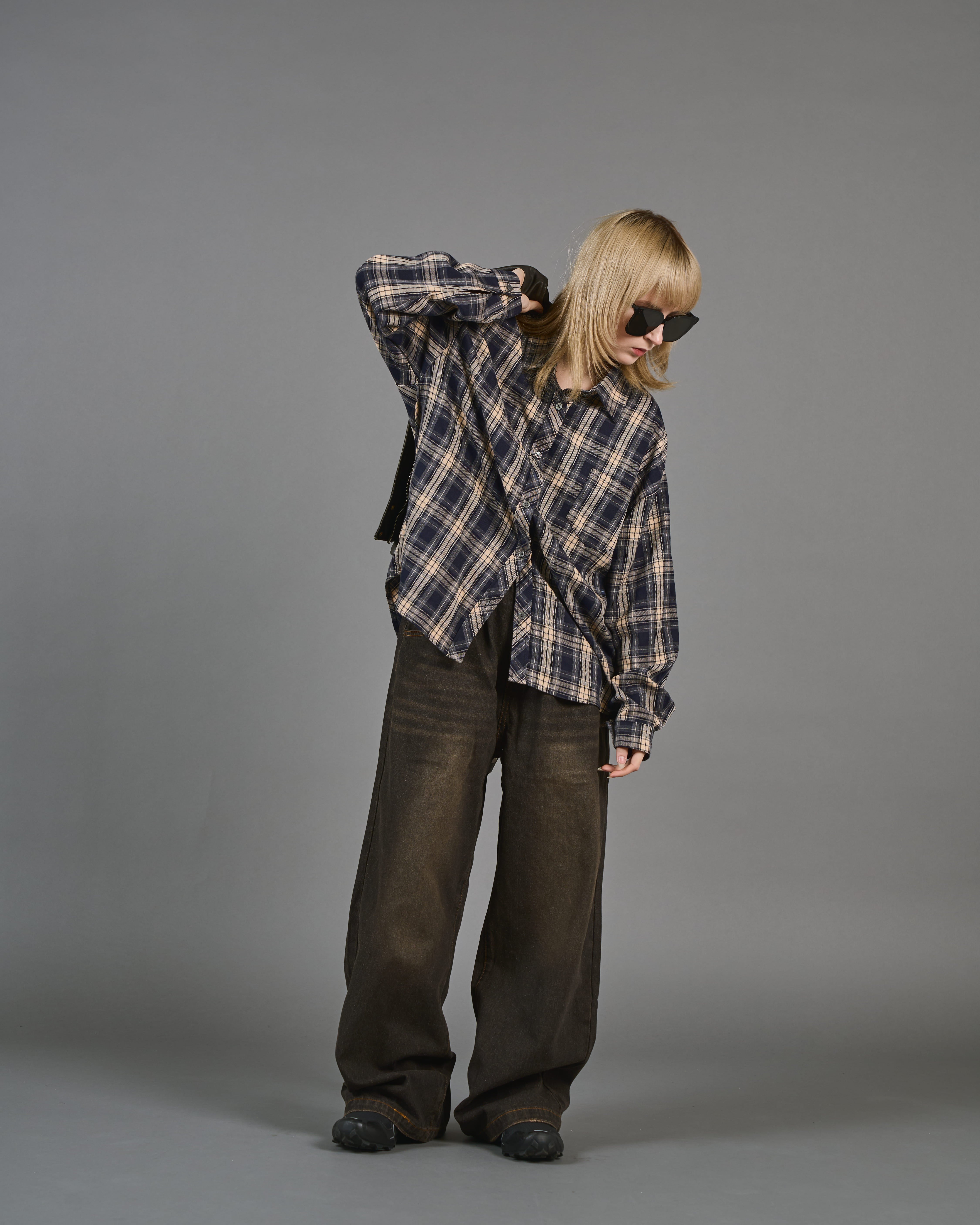 Retro Check Shirt SL0005