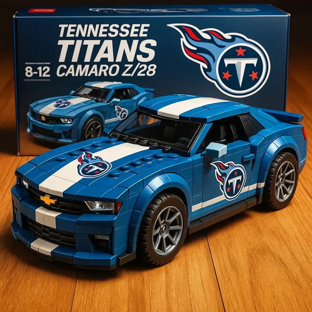 🔥Limited Edition🏈Football Team Camaro Z/28 Building Block