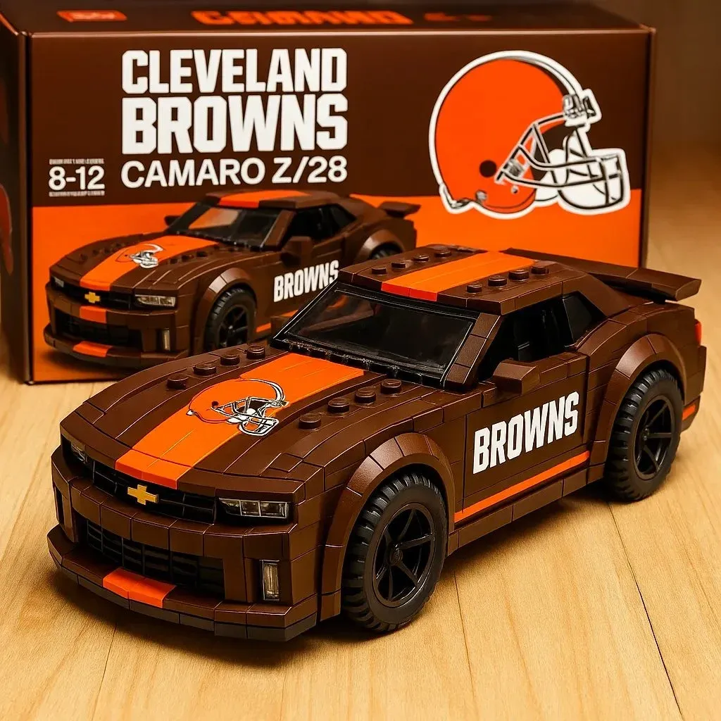 🔥Limited Edition🏈Football Team Camaro Z/28 Building Block