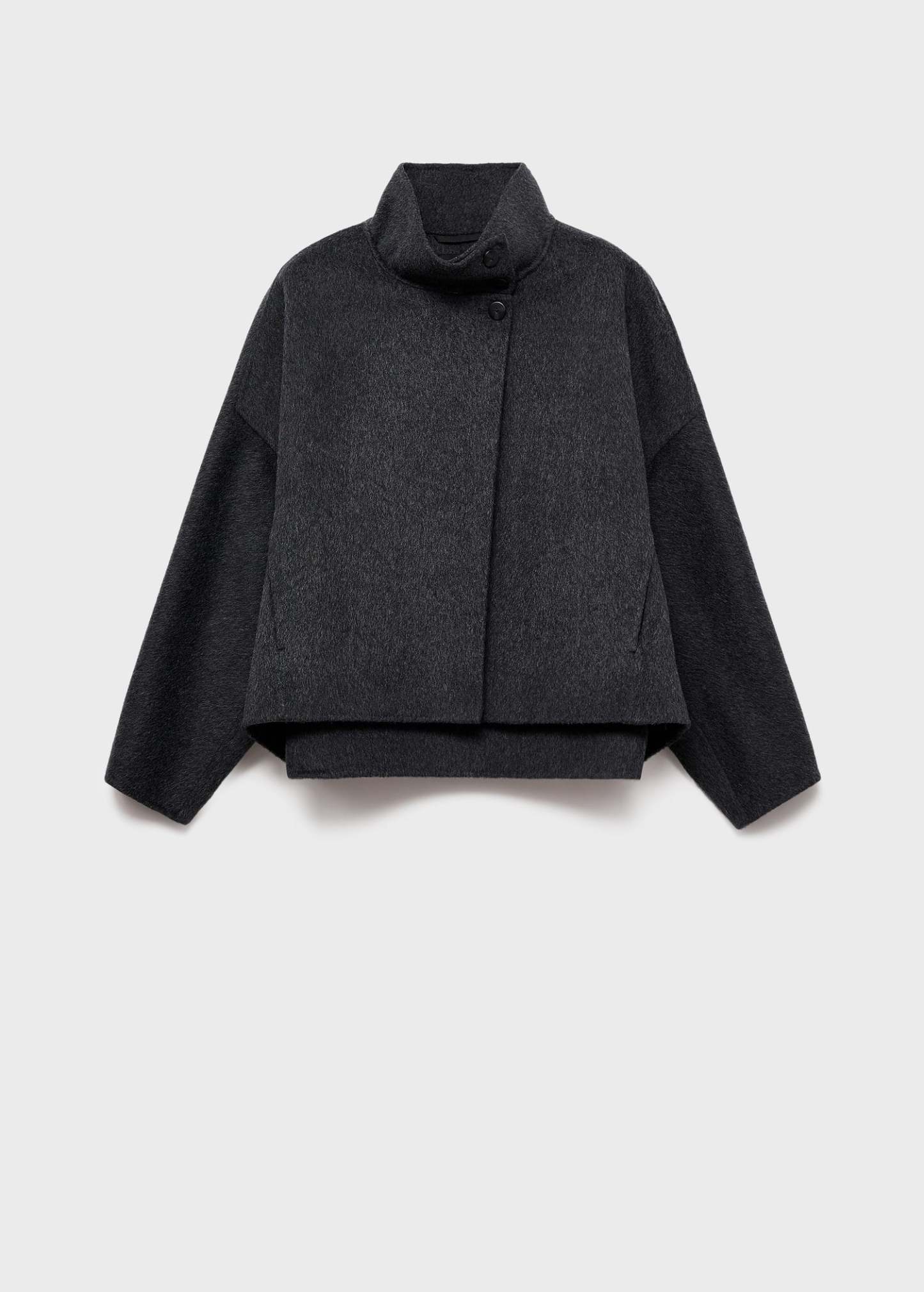 Slate Structure Cropped Jacket