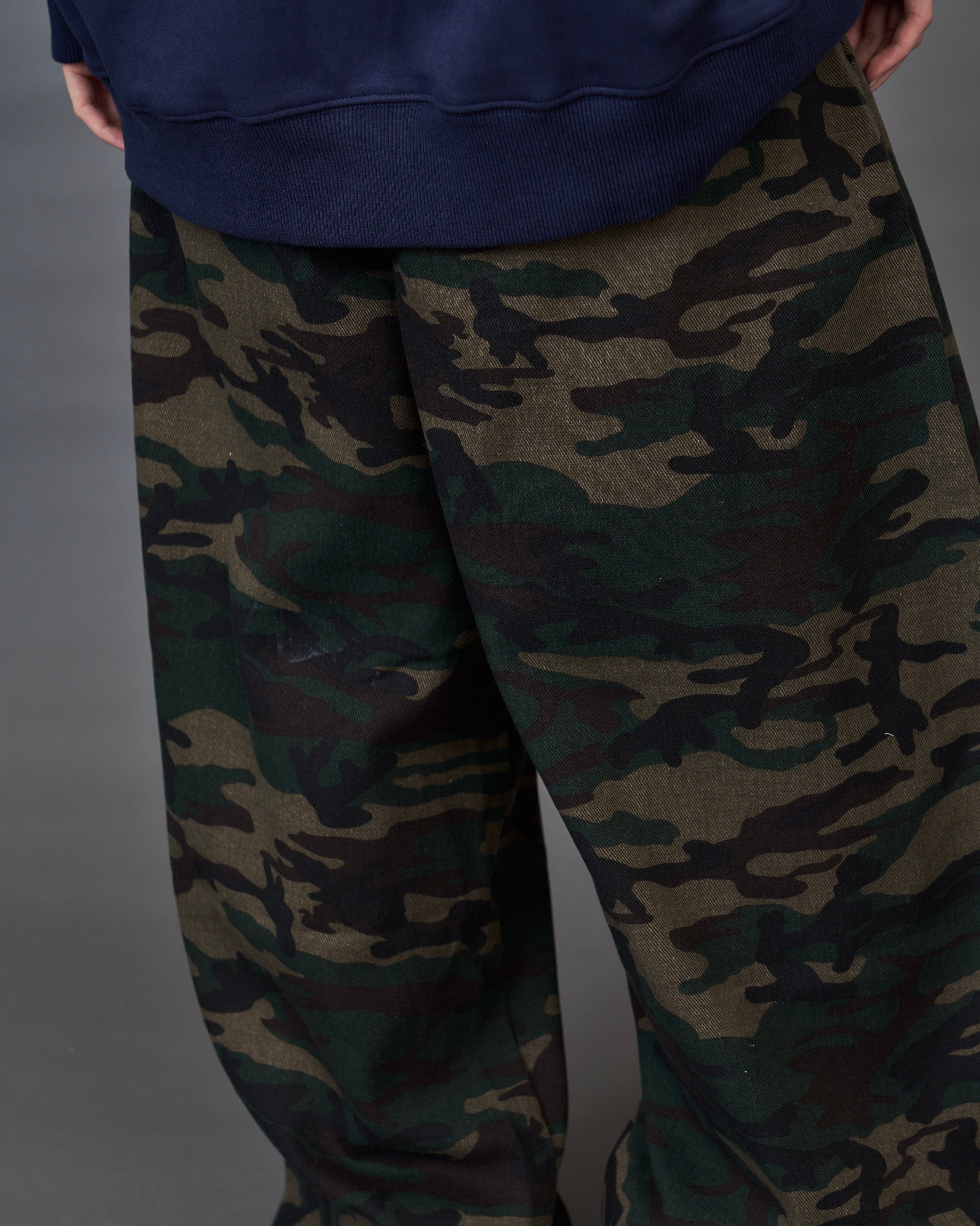 Camo Wide Cargo Pants SL0062