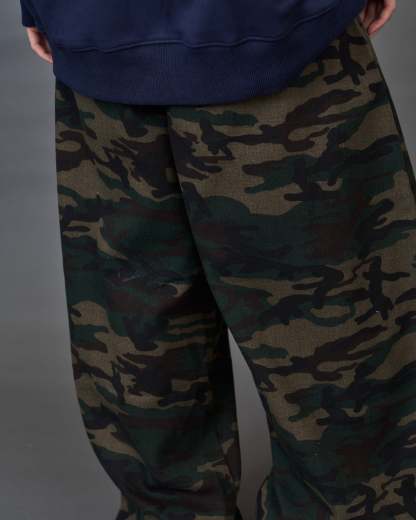 Camo Wide Cargo Pants SL0062