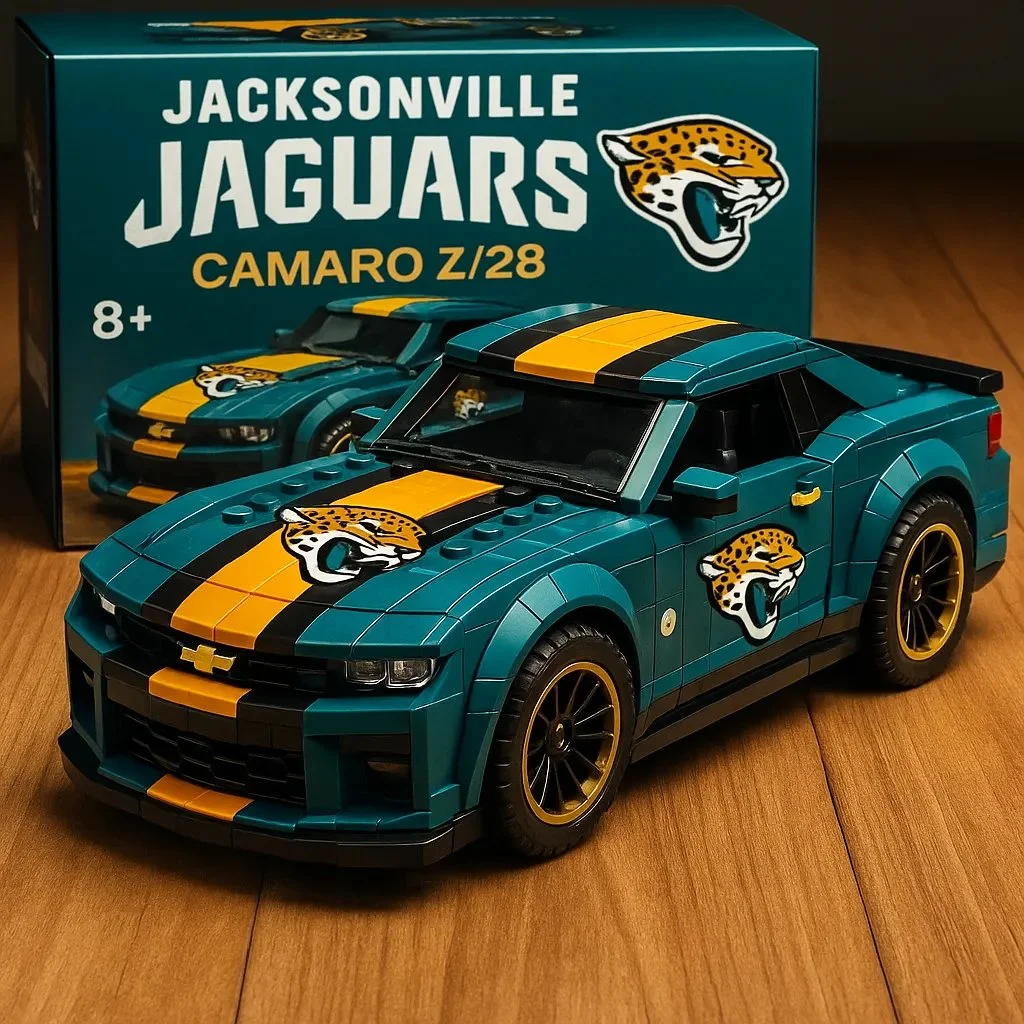 🔥Limited Edition🏈Football Team Camaro Z/28 Building Block