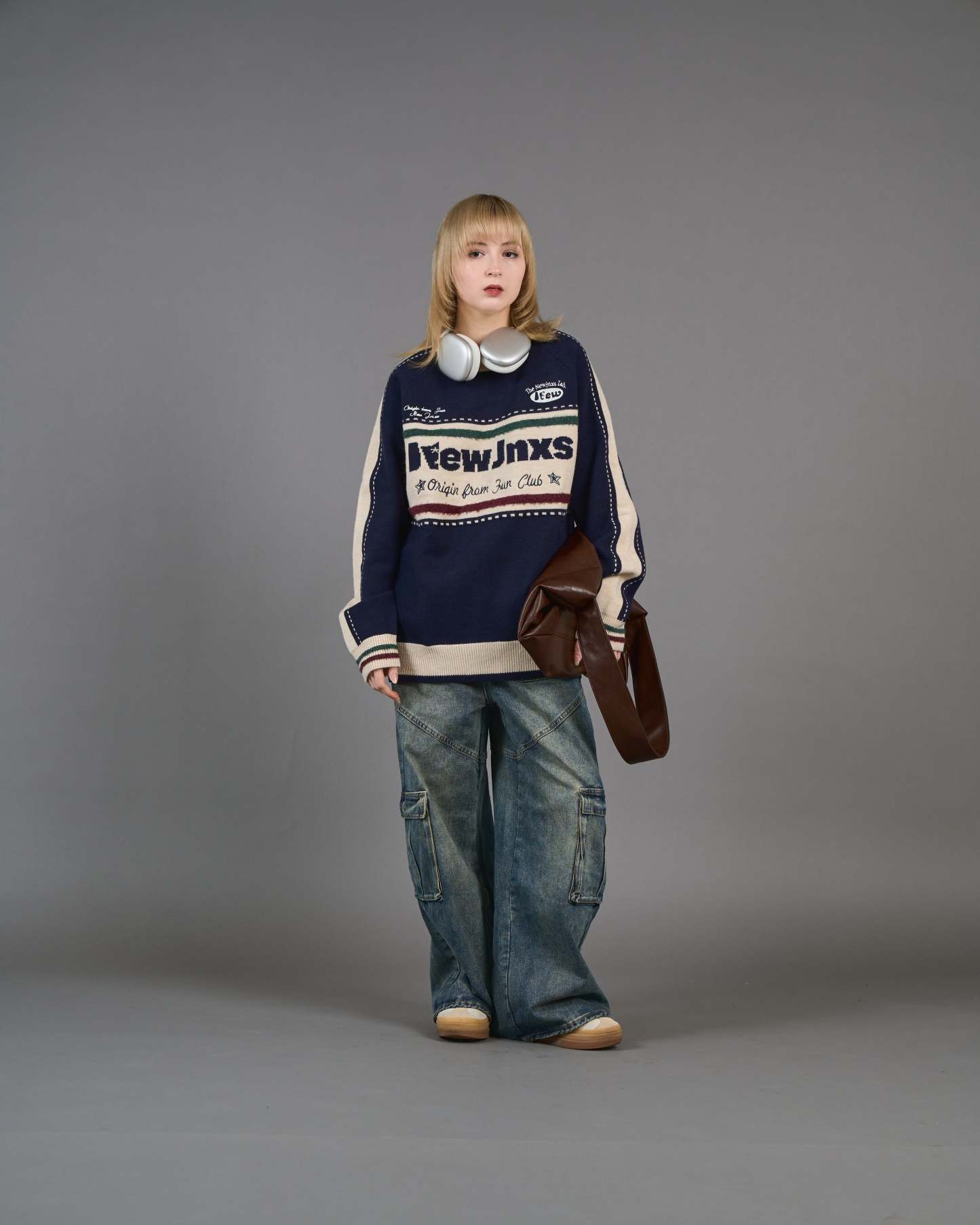 Color Block Ringer Knit SL0010