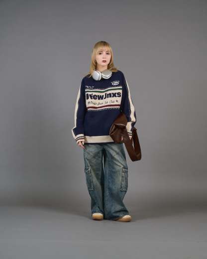 Color Block Ringer Knit SL0010