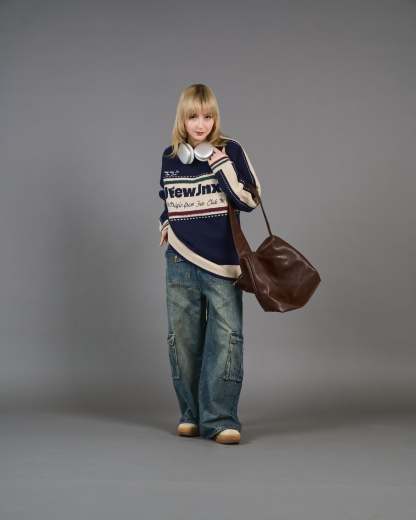 Color Block Ringer Knit SL0010