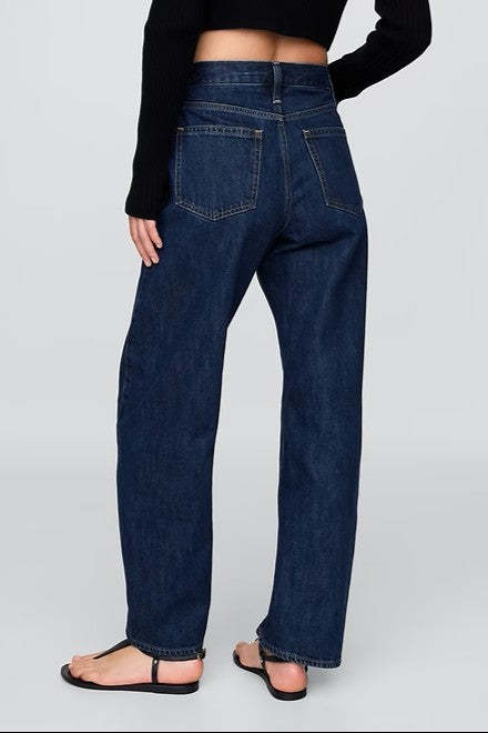 High Rise Barrel Jeans
