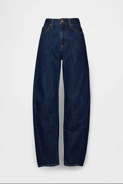 High Rise Barrel Jeans