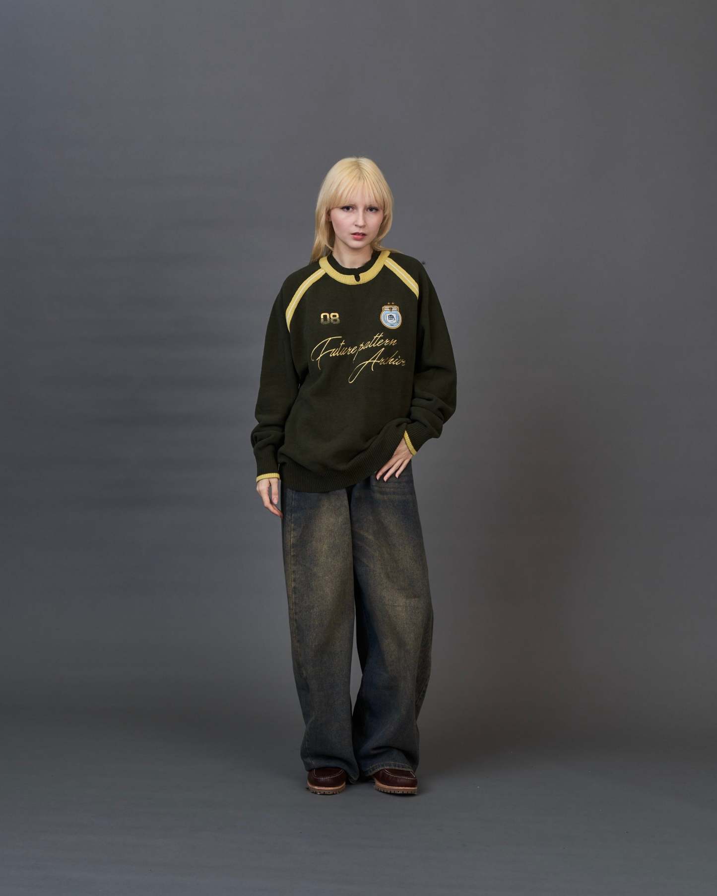 Vintage Wash Wide Denim SL0059