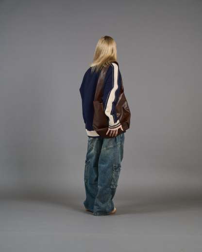 Color Block Ringer Knit SL0010