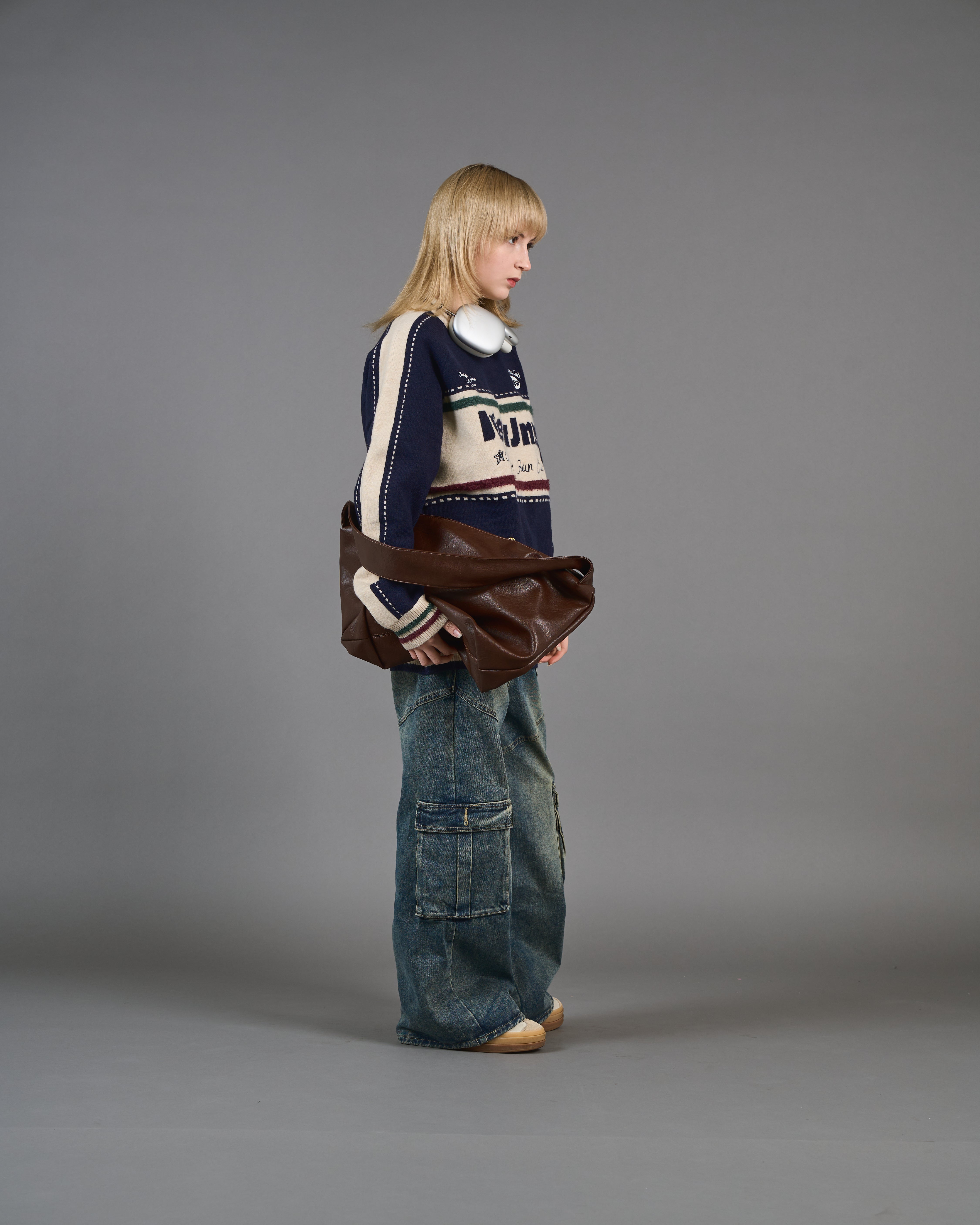 Color Block Ringer Knit SL0010