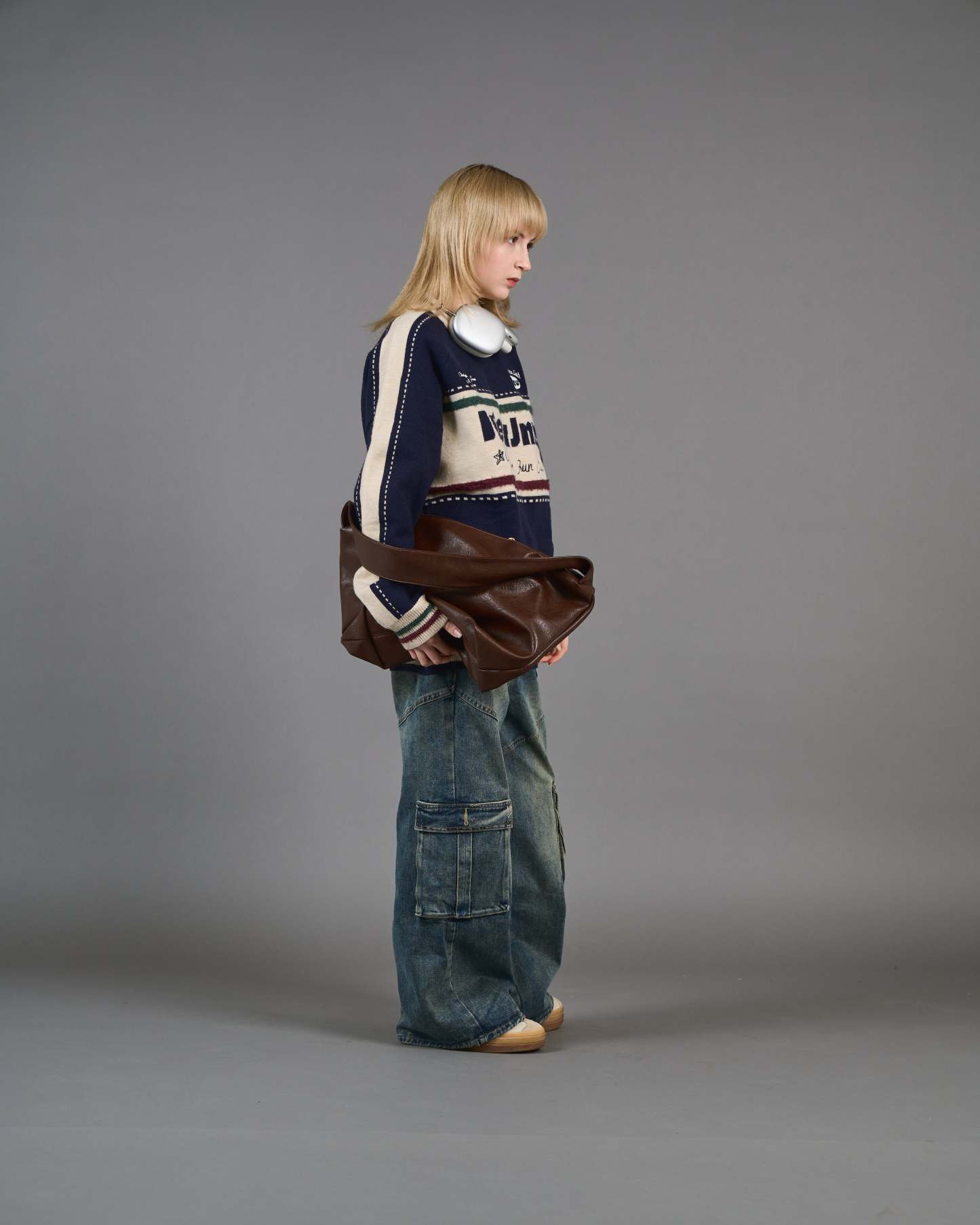 Color Block Ringer Knit SL0010