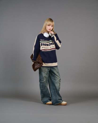 Color Block Ringer Knit SL0010