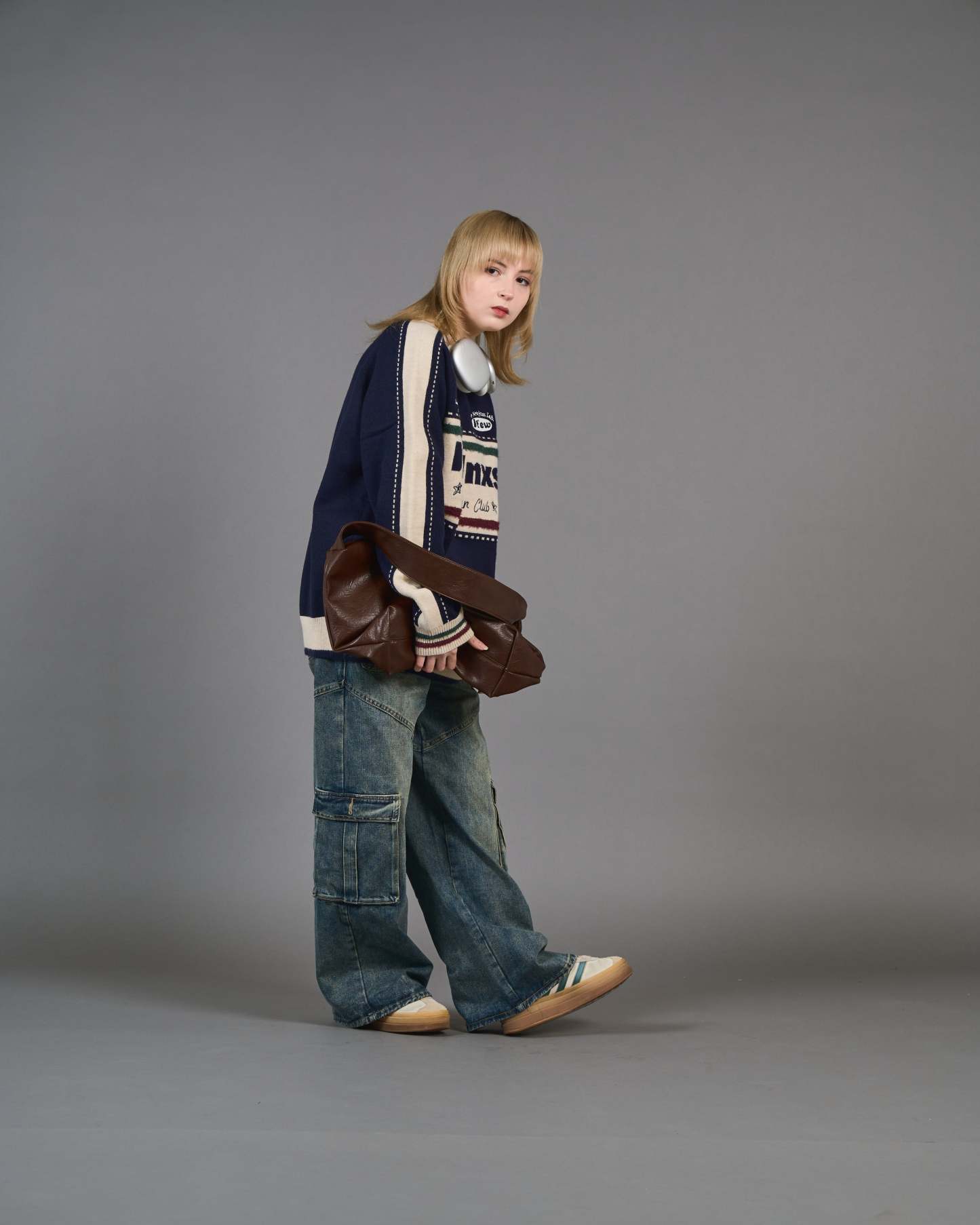Color Block Ringer Knit SL0010