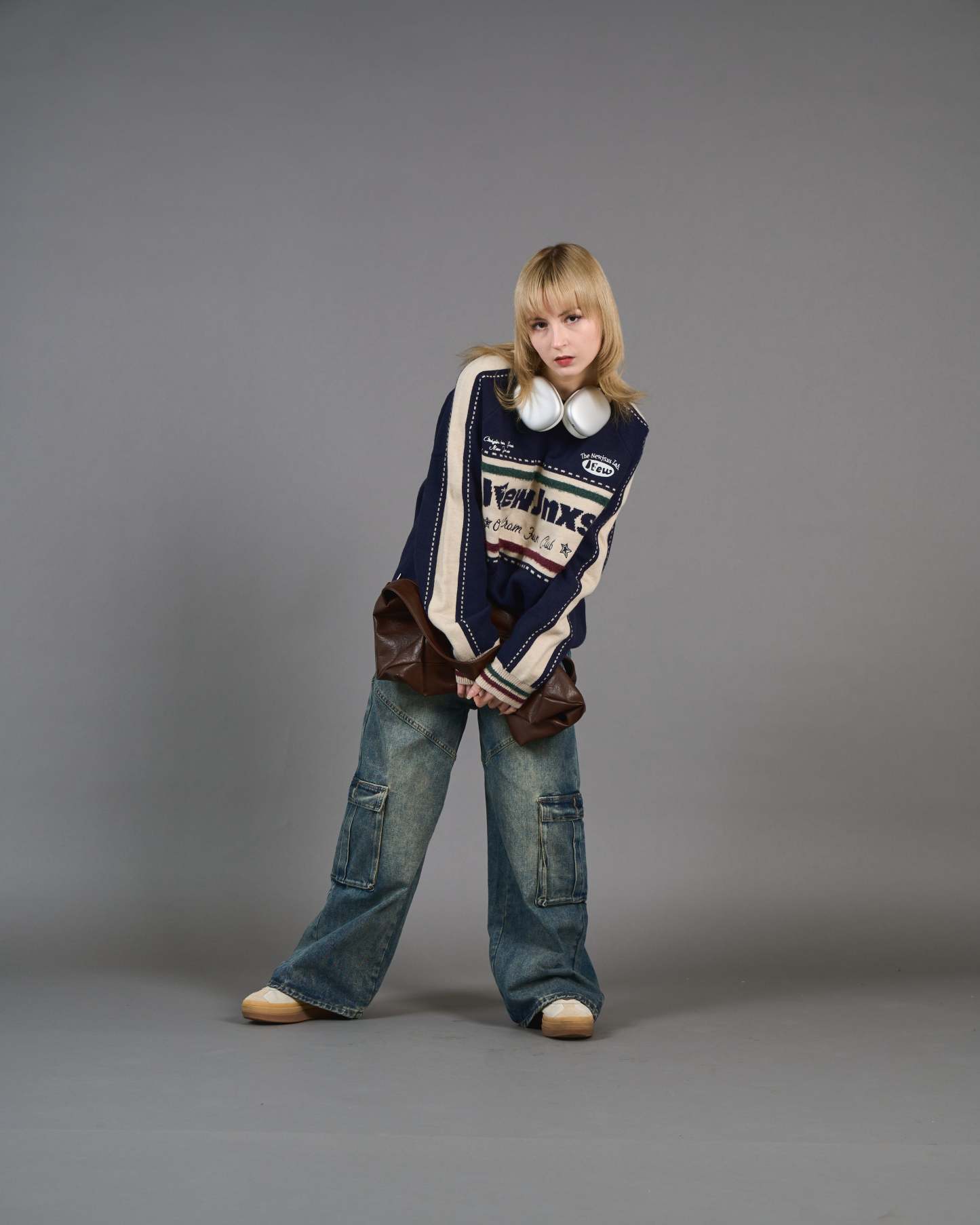 Color Block Ringer Knit SL0010
