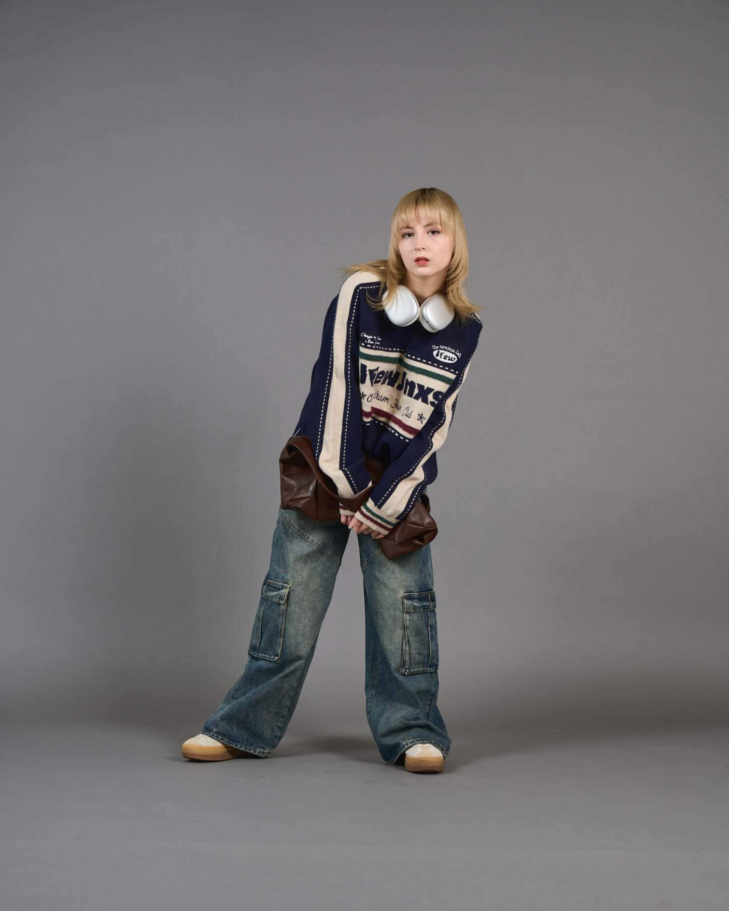 Color Block Ringer Knit SL0010