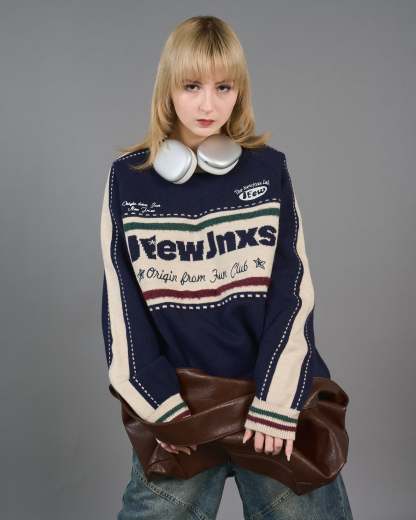 Color Block Ringer Knit SL0010