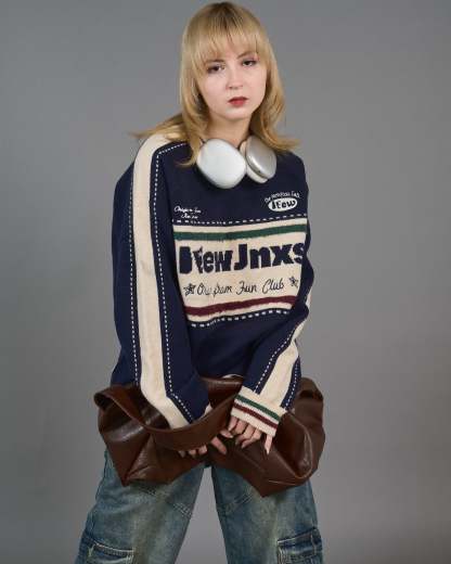 Color Block Ringer Knit SL0010