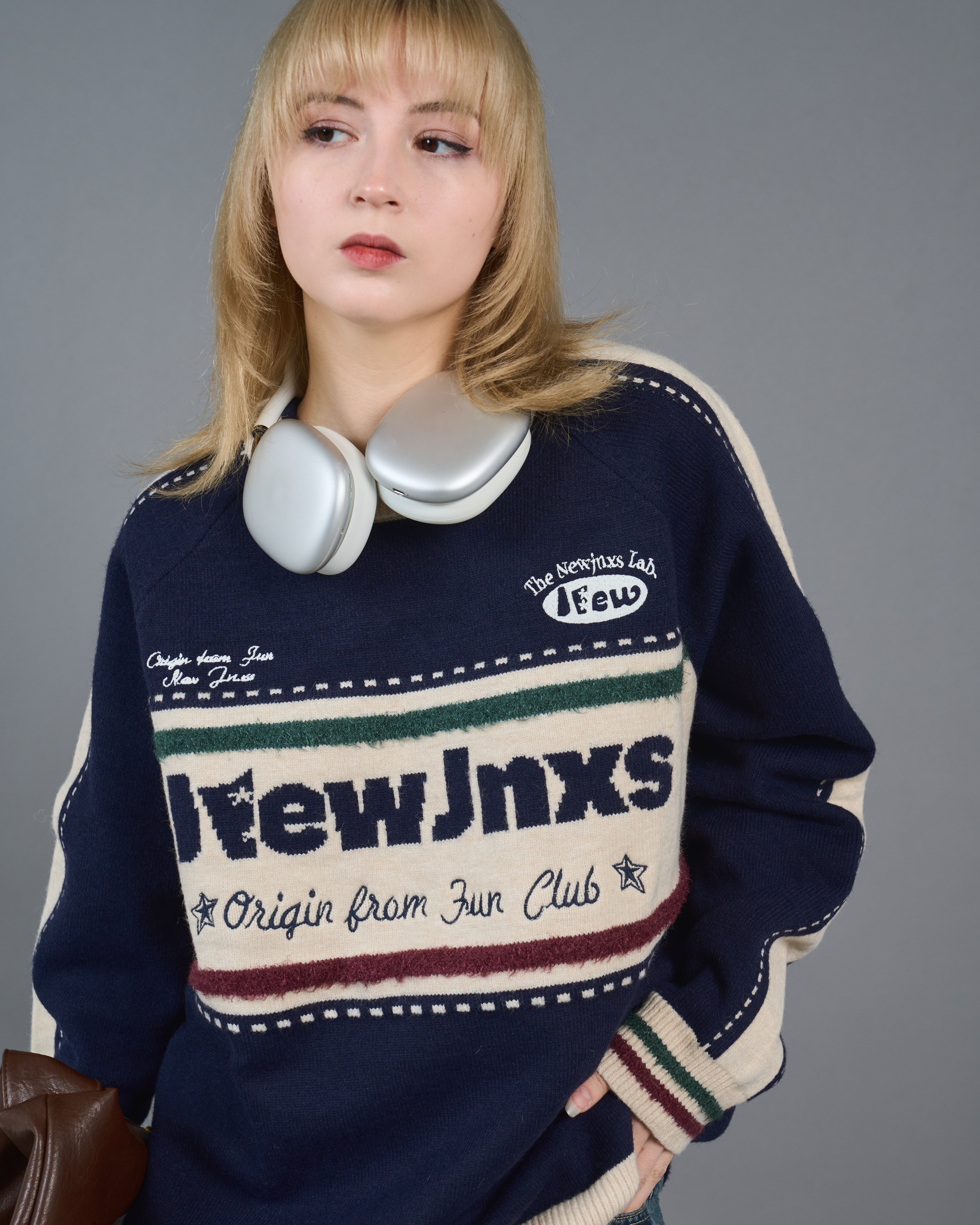 Color Block Ringer Knit SL0010