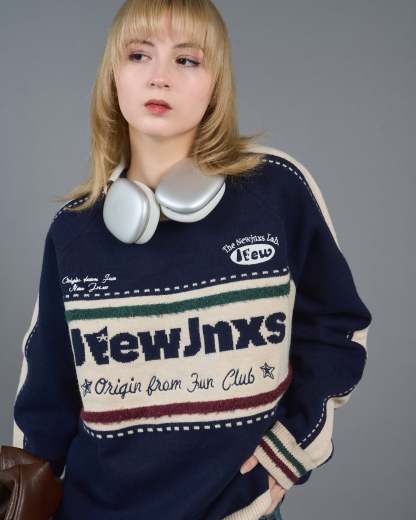 Color Block Ringer Knit SL0010