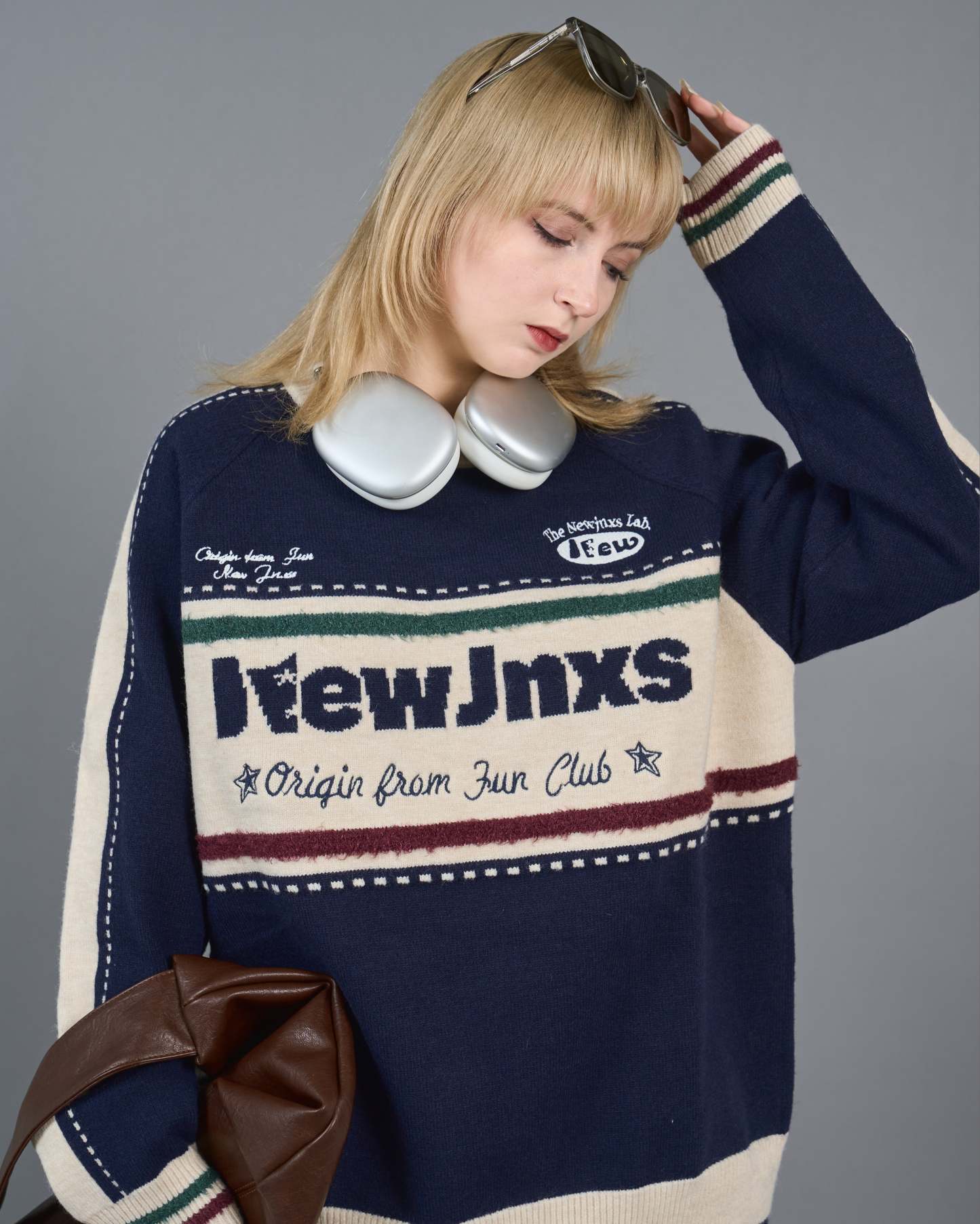 Color Block Ringer Knit SL0010
