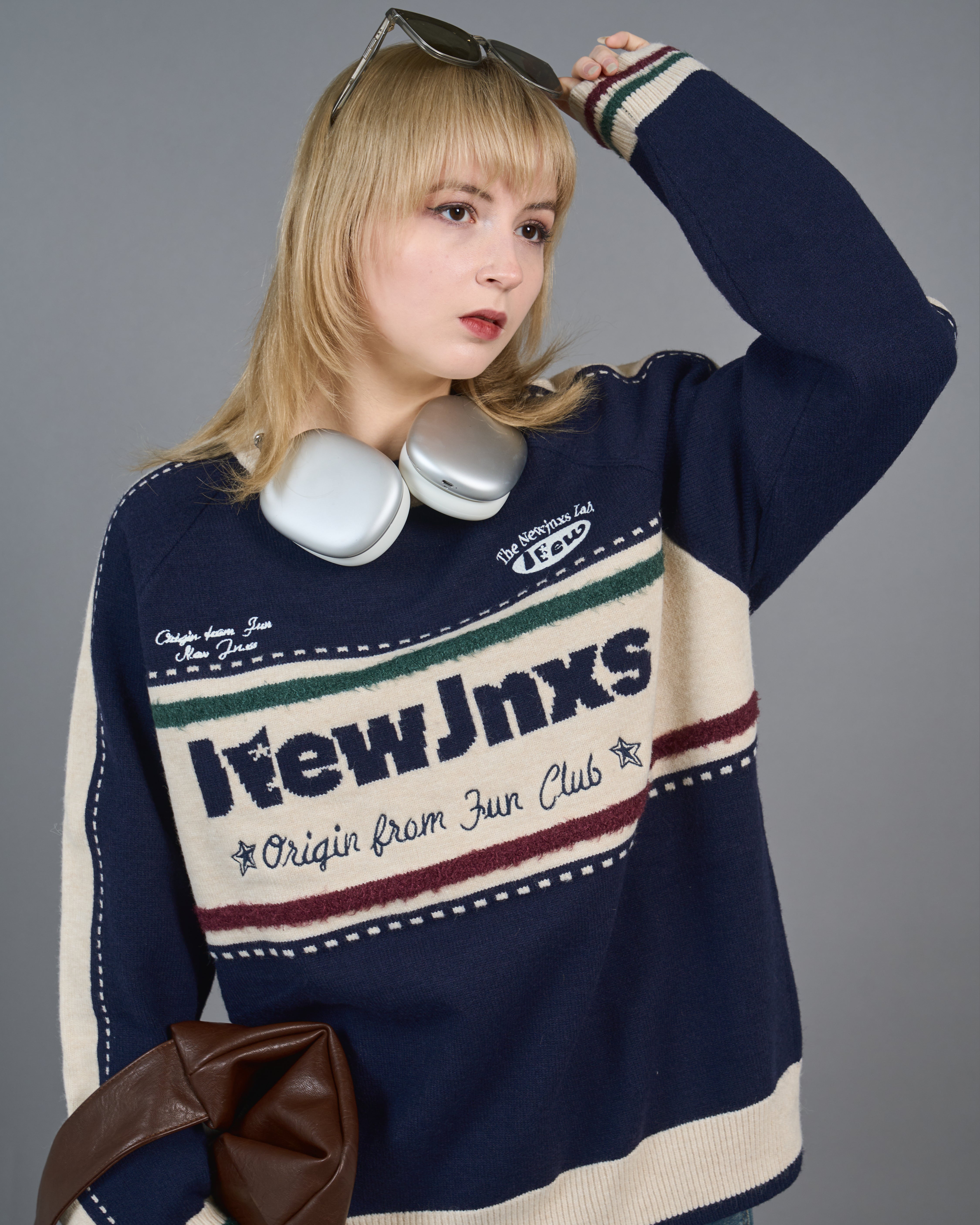 Color Block Ringer Knit SL0010