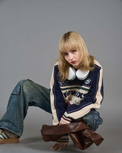 Color Block Ringer Knit SL0010