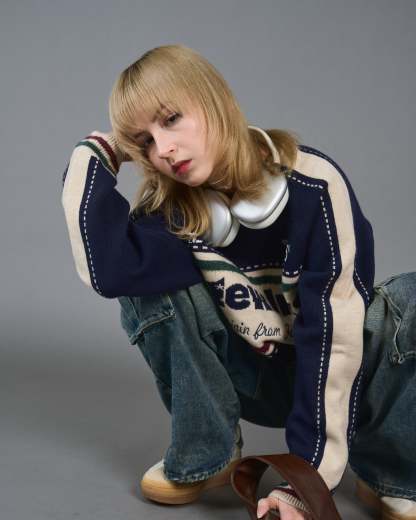 Color Block Ringer Knit SL0010