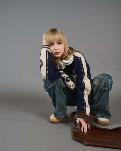 Color Block Ringer Knit SL0010