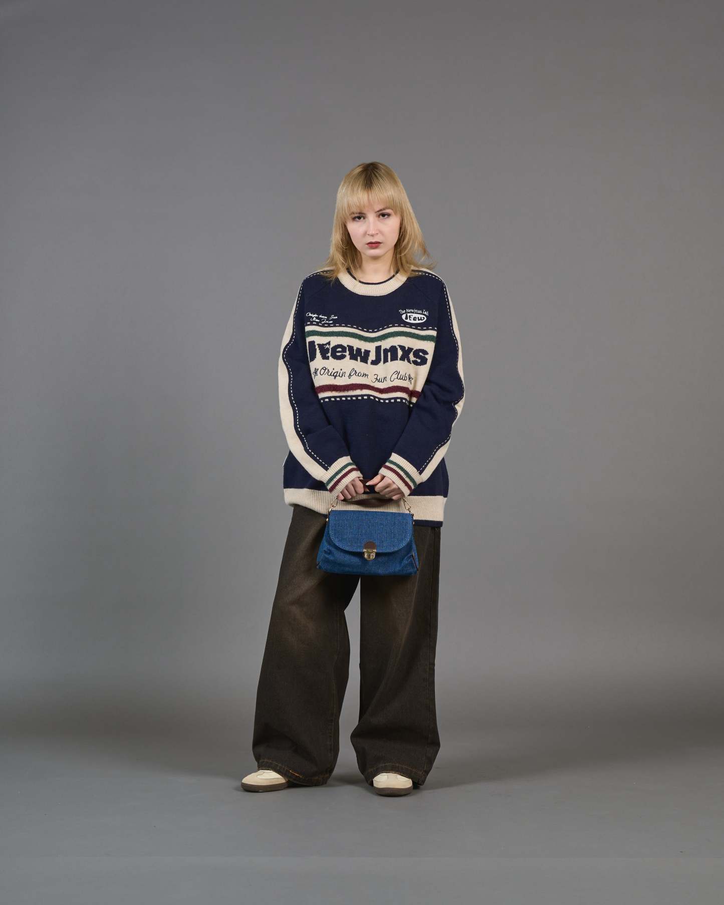 Color Block Ringer Knit SL0010