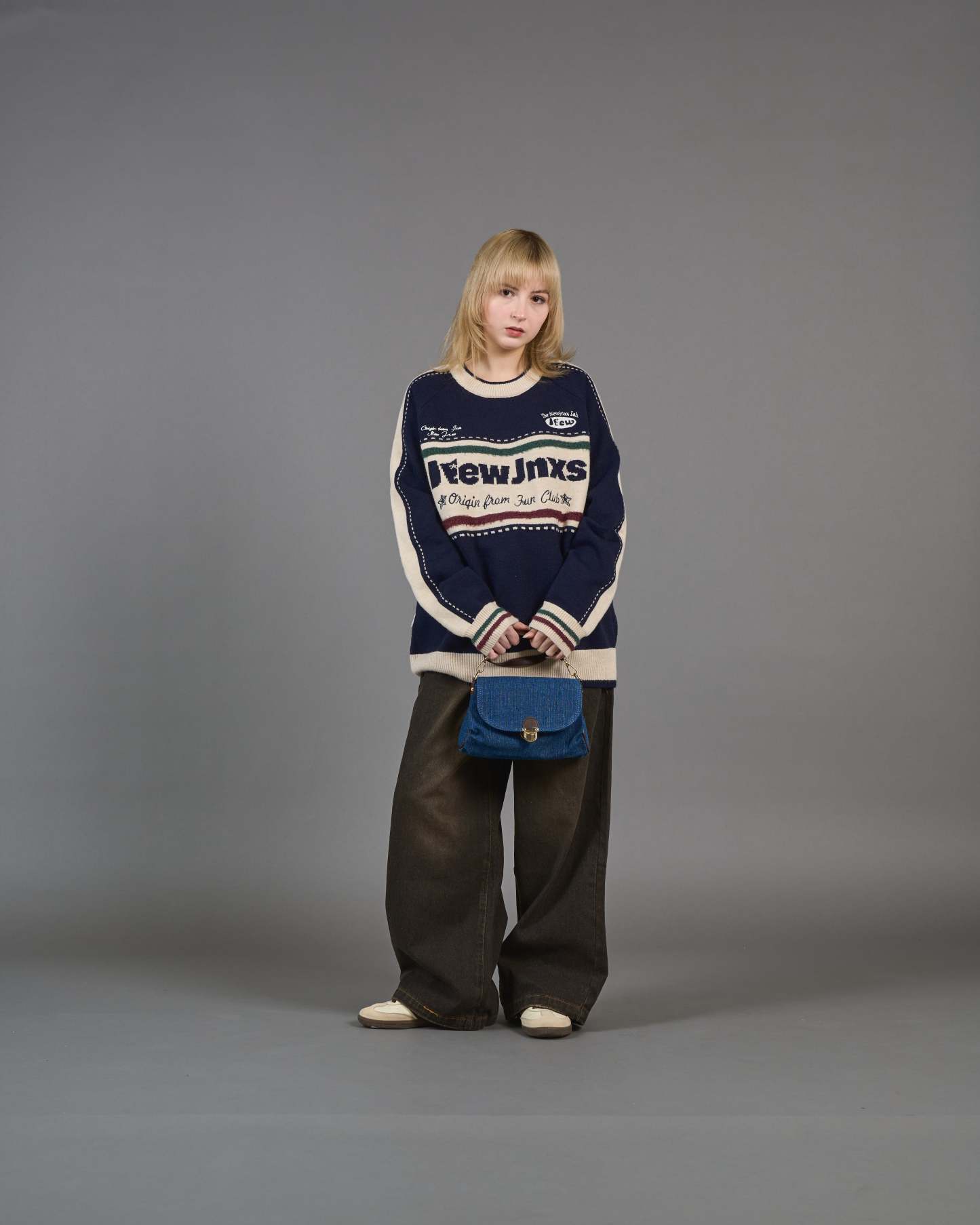 Color Block Ringer Knit SL0010