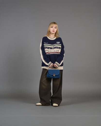 Color Block Ringer Knit SL0010