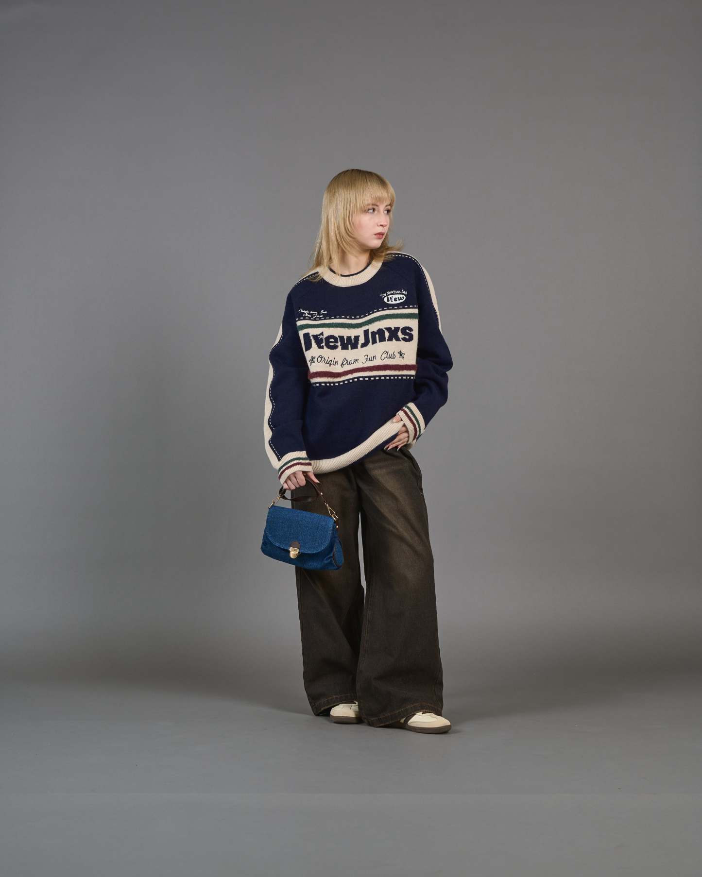 Color Block Ringer Knit SL0010