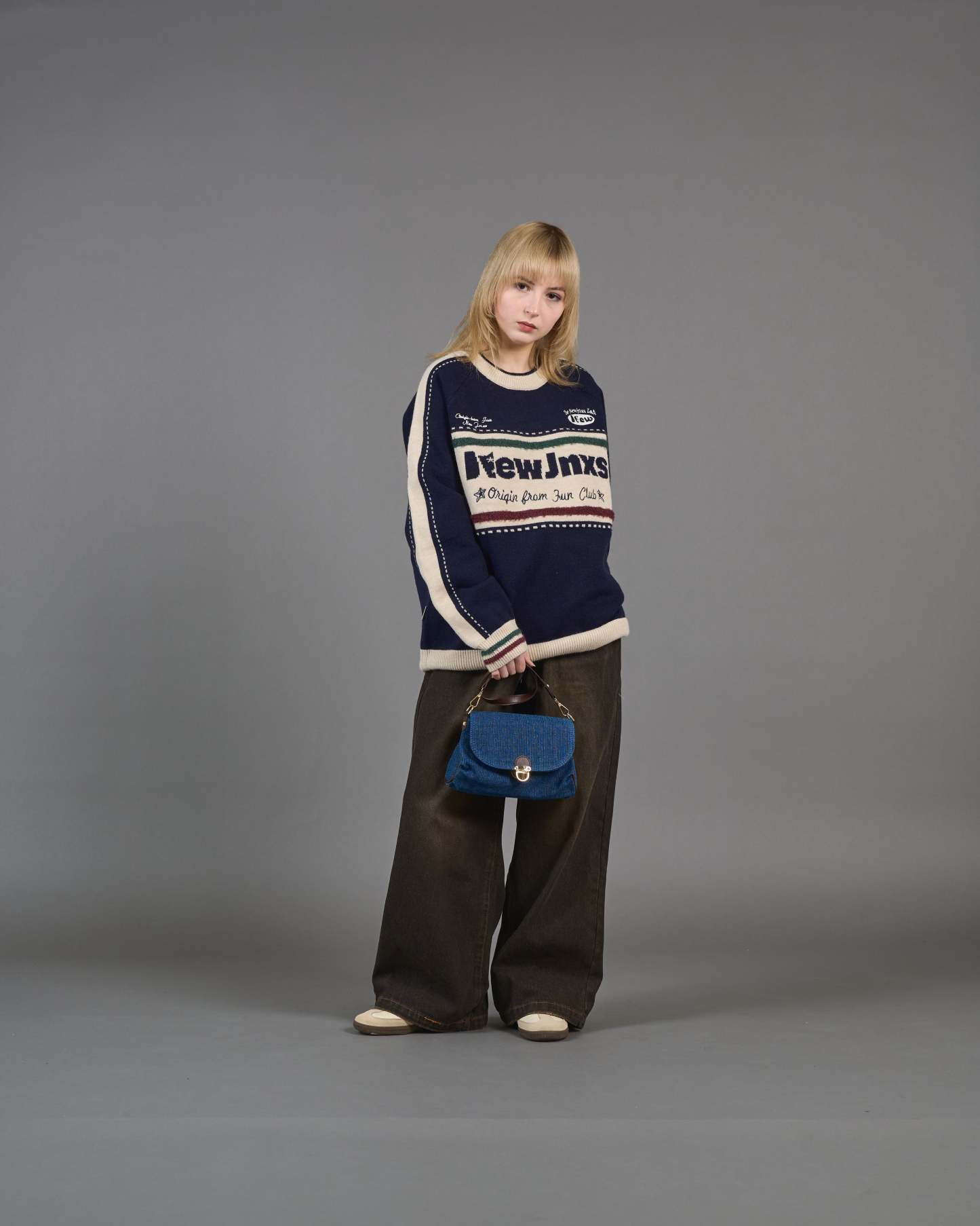 Color Block Ringer Knit SL0010