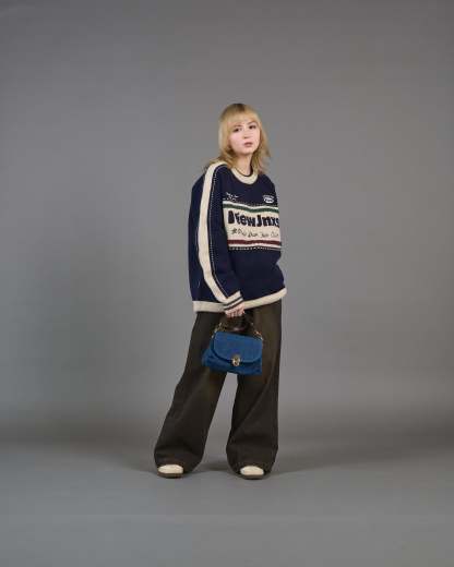 Color Block Ringer Knit SL0010