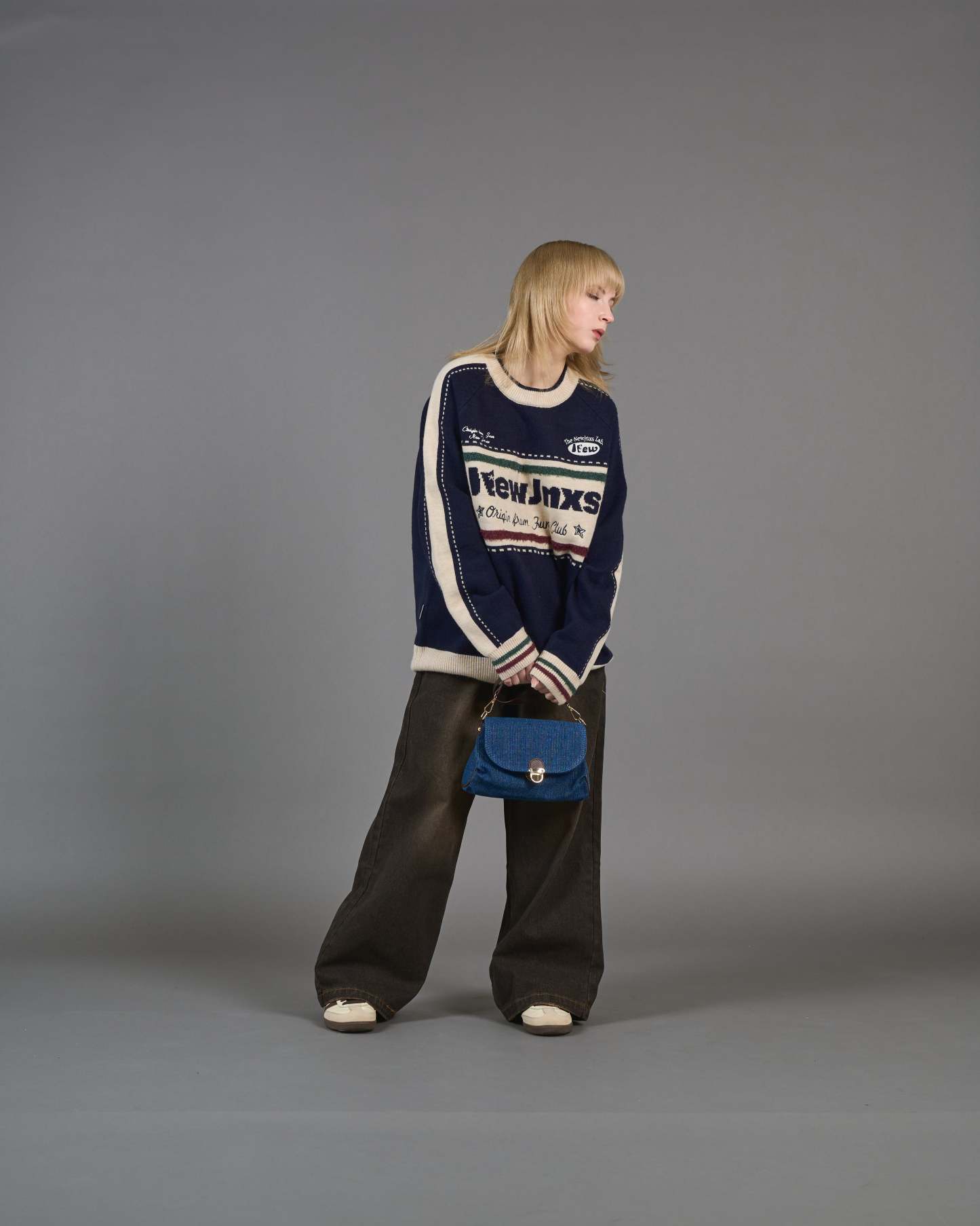 Color Block Ringer Knit SL0010