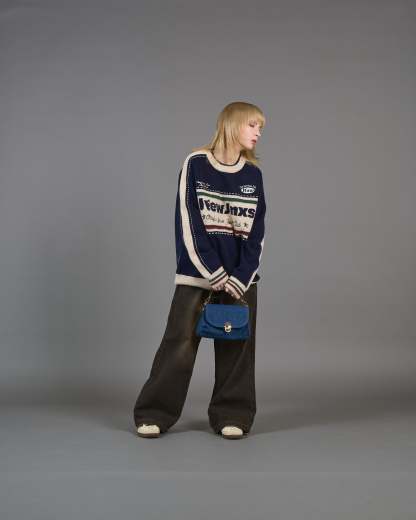 Color Block Ringer Knit SL0010