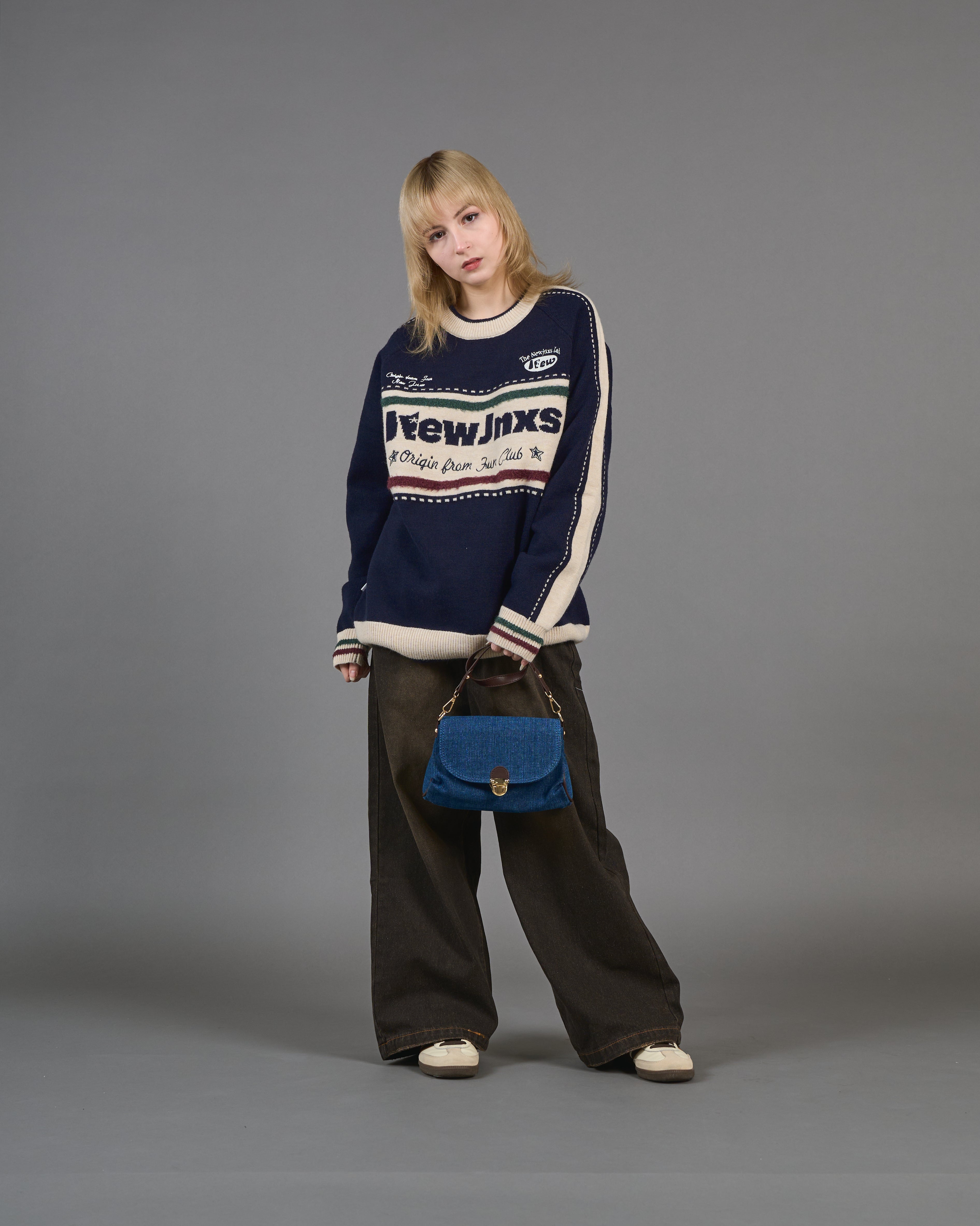 Color Block Ringer Knit SL0010