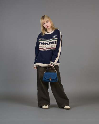 Color Block Ringer Knit SL0010