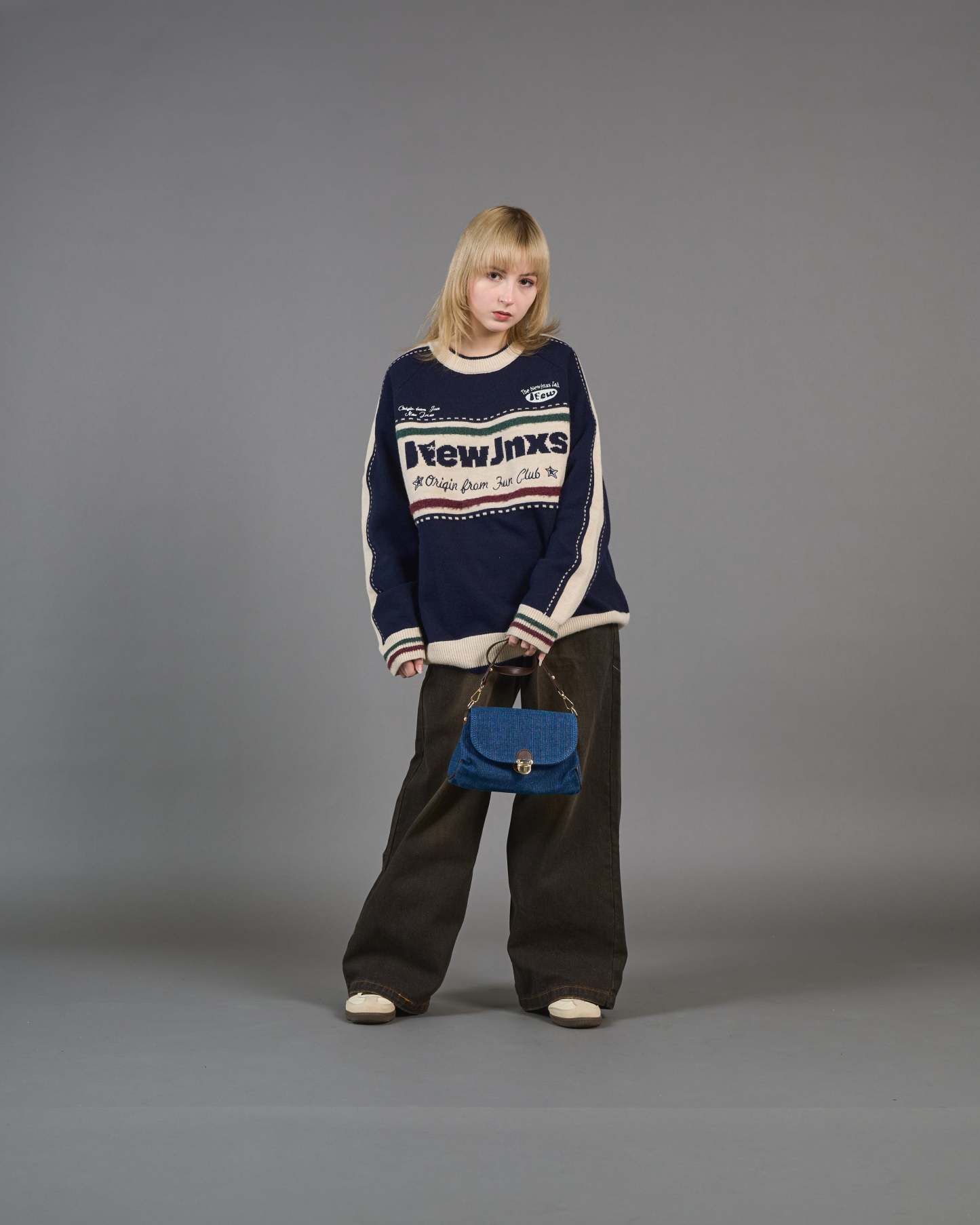 Color Block Ringer Knit SL0010