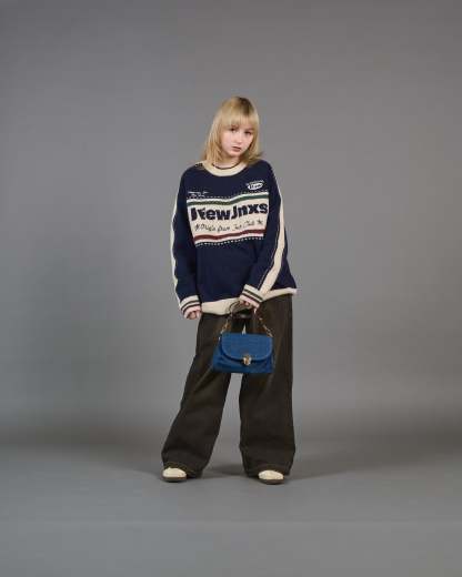 Color Block Ringer Knit SL0010