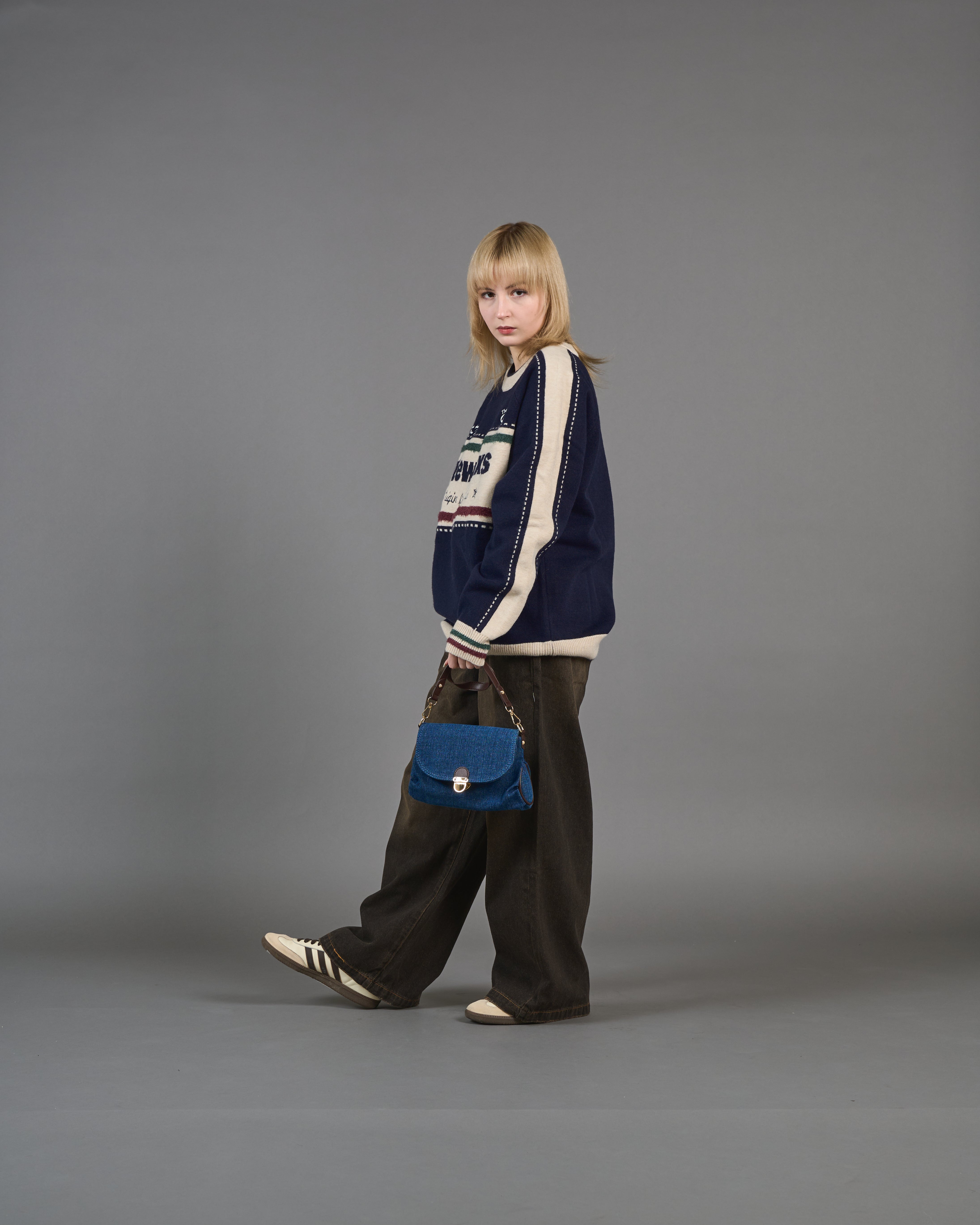 Color Block Ringer Knit SL0010