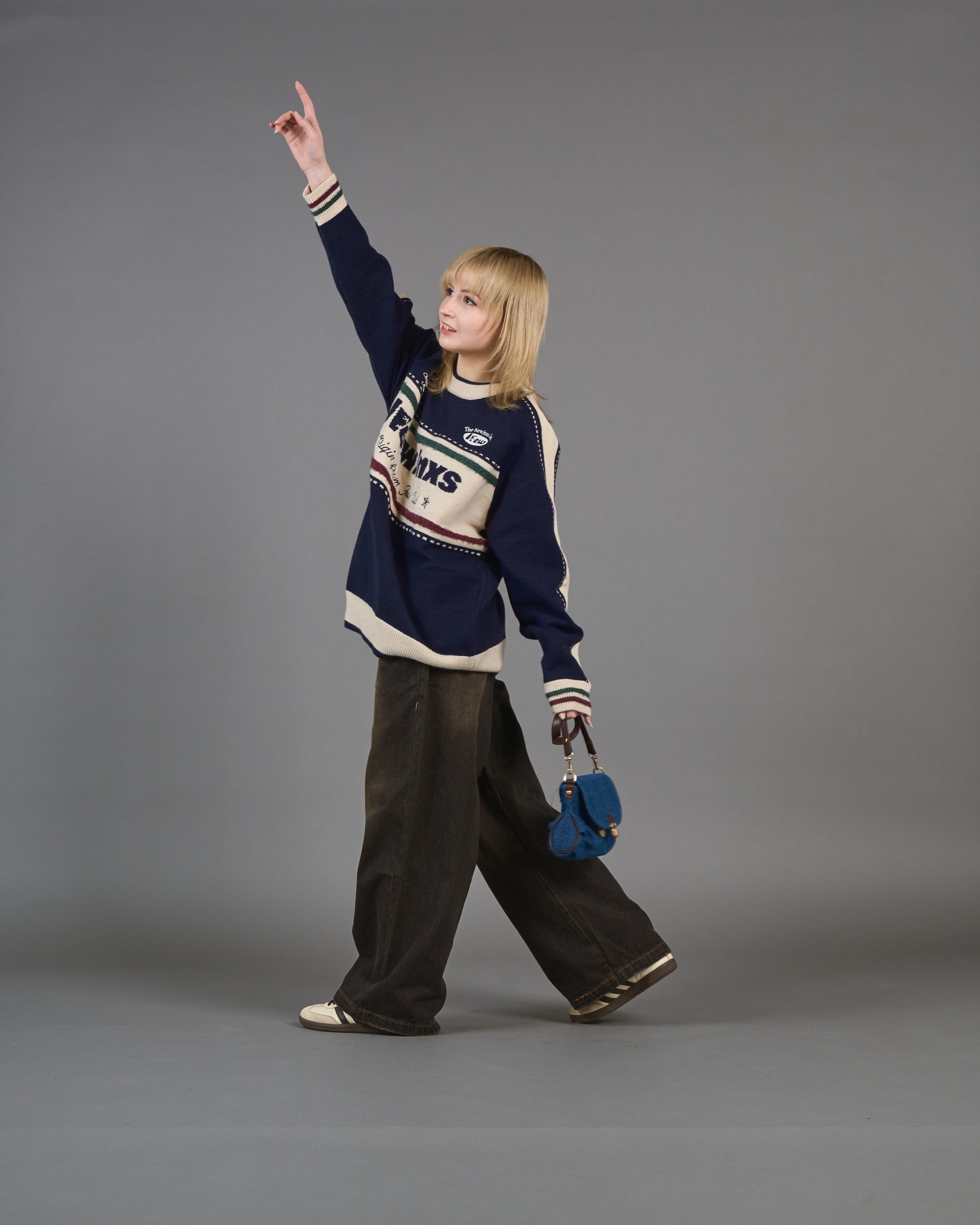 Color Block Ringer Knit SL0010