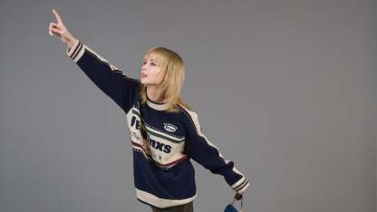 Color Block Ringer Knit SL0010